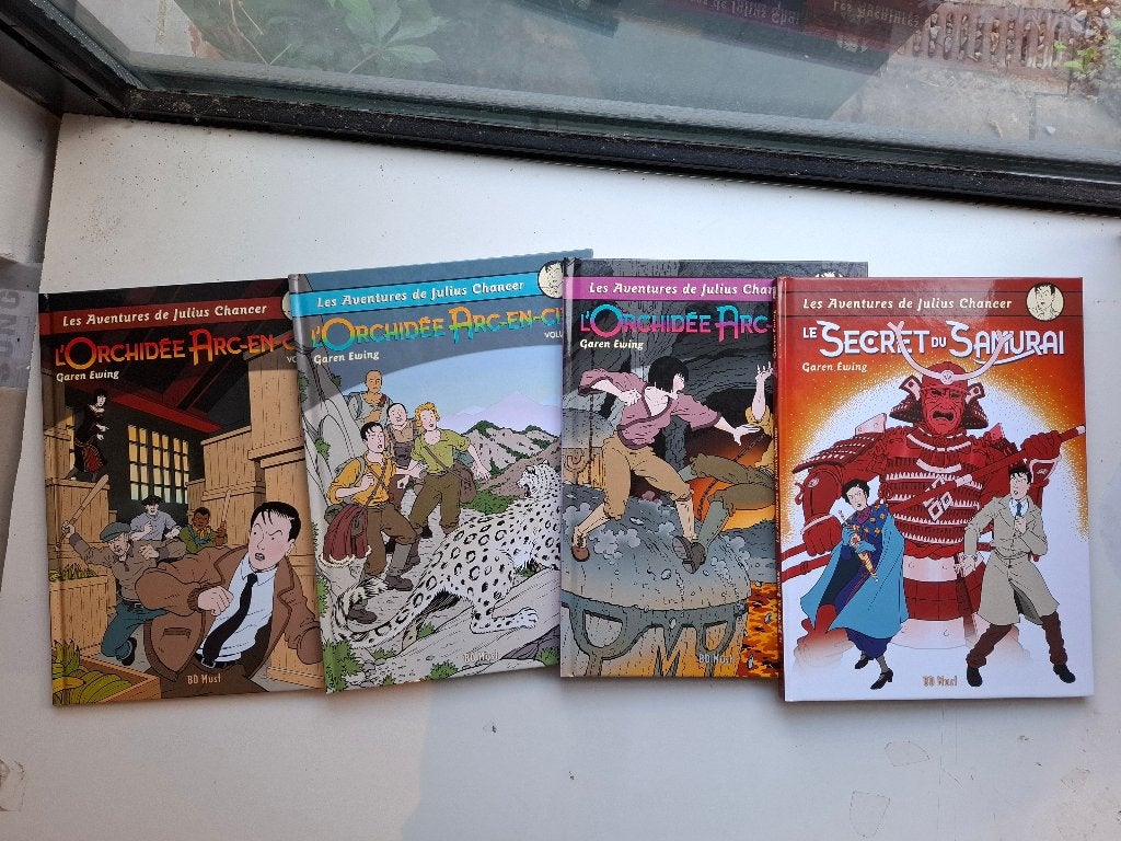 LES AVENTURES DE JULIUS CHANCER TOMES 1 à 4 BD MUST+XL, Série complète ou Série, Enlèvement ou Envoi, Comme neuf