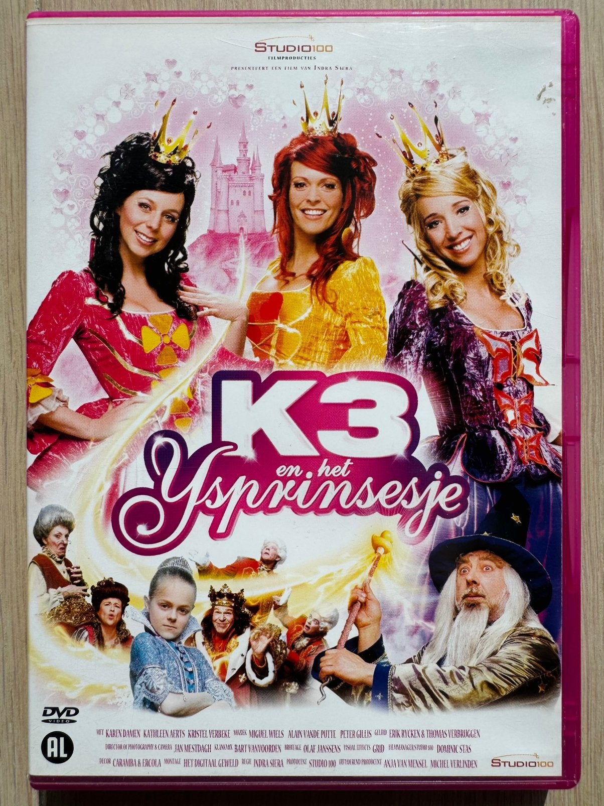 K3 DVD: K3 en het Ijsprinsesje (film), Ophalen of Verzenden, Zo goed als nieuw, Film