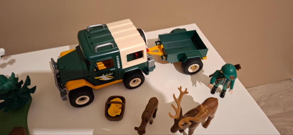 Playmobil boswachter met extra bosdieren, Ophalen
