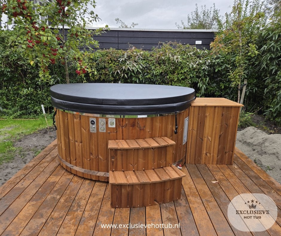 Hottub houtgestookt|Elektrisch of Hybride|Met warmtepomp, Ophalen of Verzenden, Nieuw, Filter