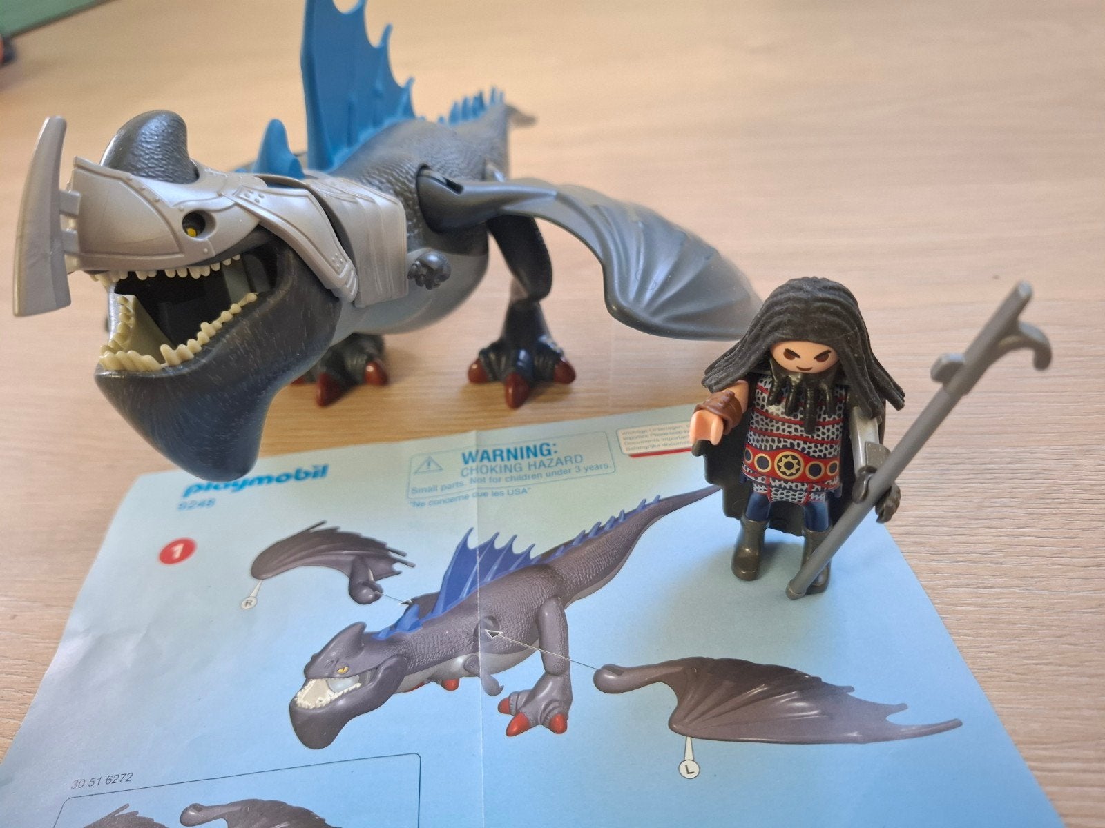Playmobil Dragons,hoe tem je een draak,how to train a dragon, Kinderen en Baby's, Speelgoed | Playmobil, Complete set, Overige typen