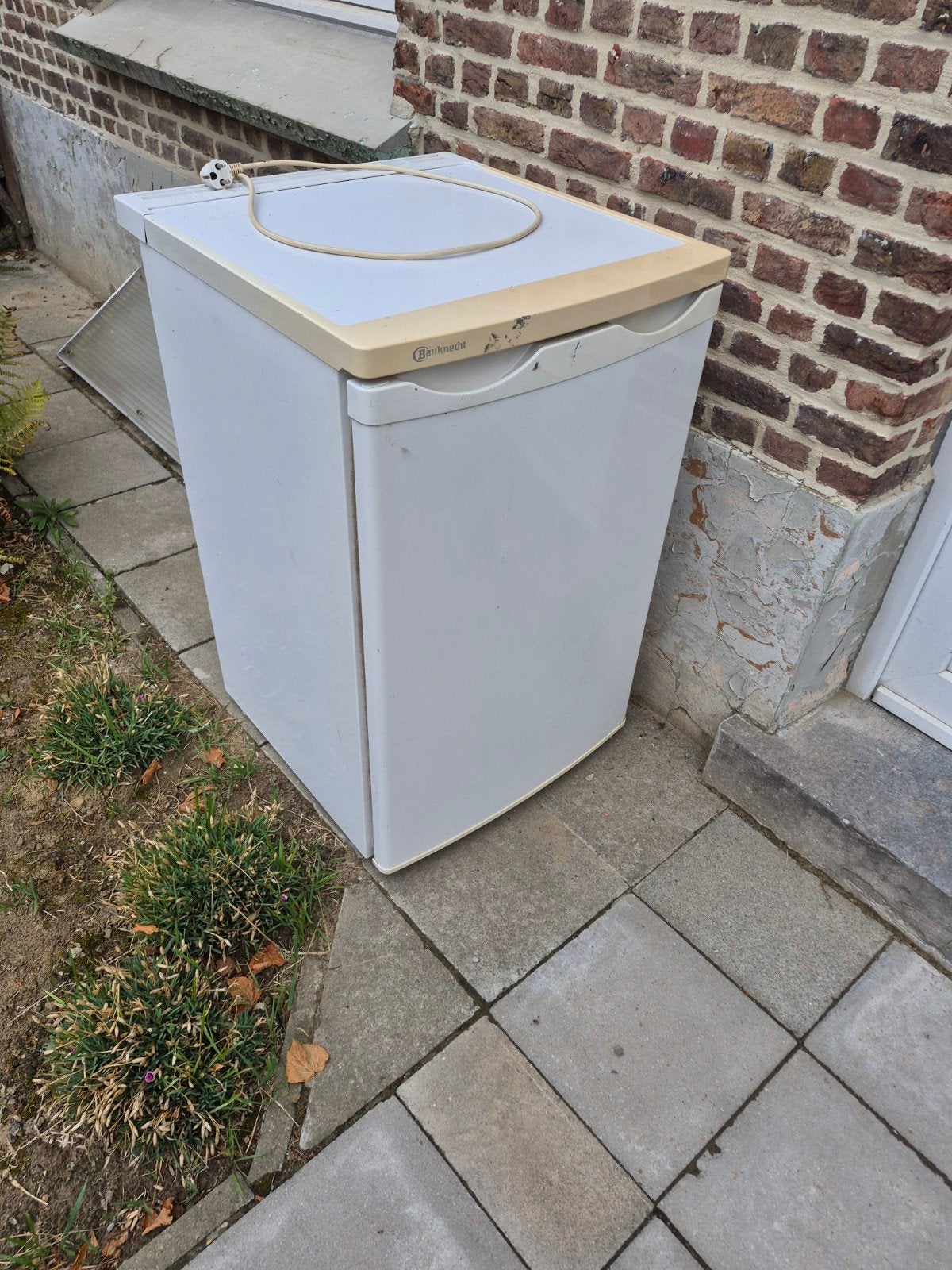 oude ijskast voor schroot, Diversen, Ophalen