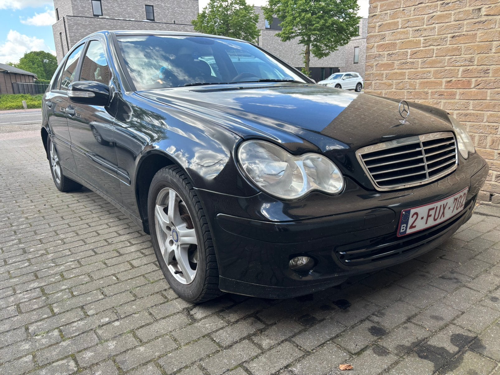 Mercedes C200CDI, Auto's, Zwart, 5 deurs, Particulier, Euro 4
