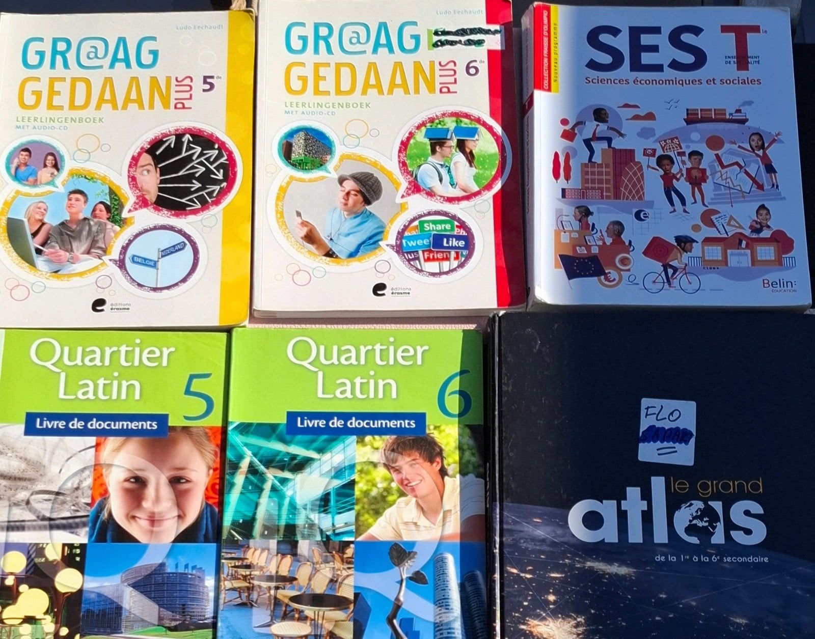 Livres Manuels scolaires 5/6 secondaire français et néerland, Livres, Enlèvement ou Envoi, Secondaire, Histoire
