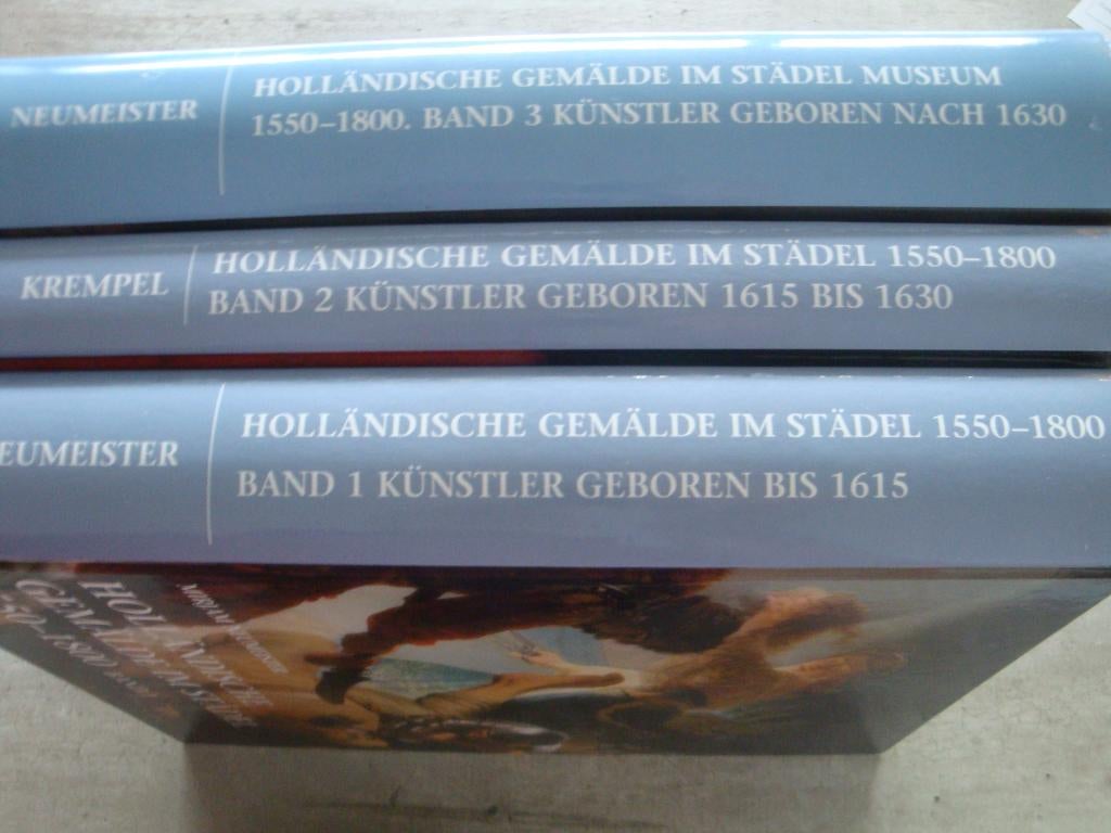 HOLLÄNDISCHE GEMÄLDE IM STÄDEL 1550-1800 (band 1,2,3), Ophalen of Verzenden, Zo goed als nieuw