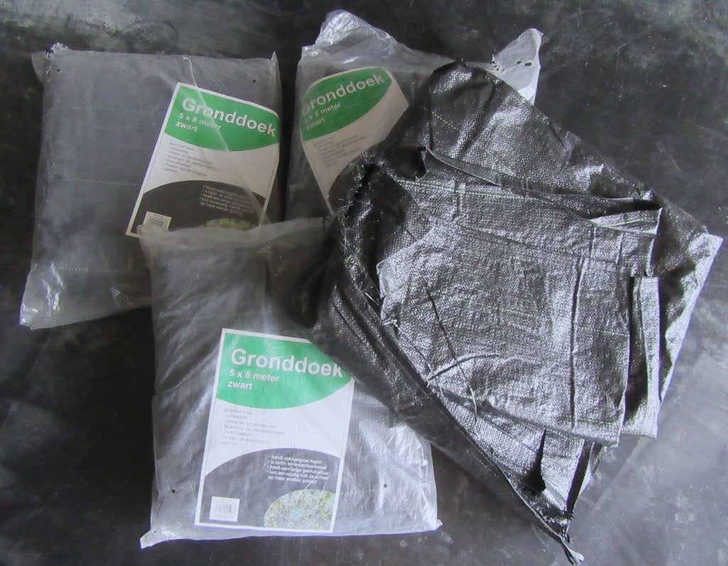 Gronddoek 100g Anti-Worteldoek 8 x 5 meter - Set van 3, Ophalen of Verzenden, Nieuw