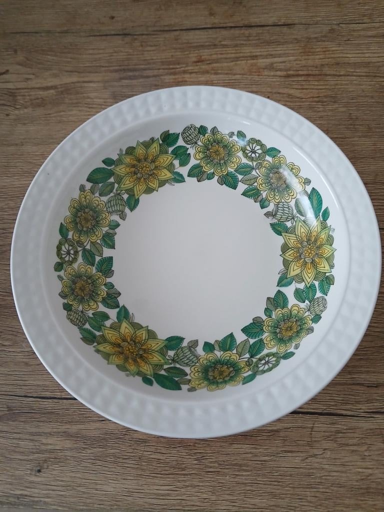 4 assiettes creuses Pontesa, Antiquités & Art, Antiquités | Services (vaisselle) pièces