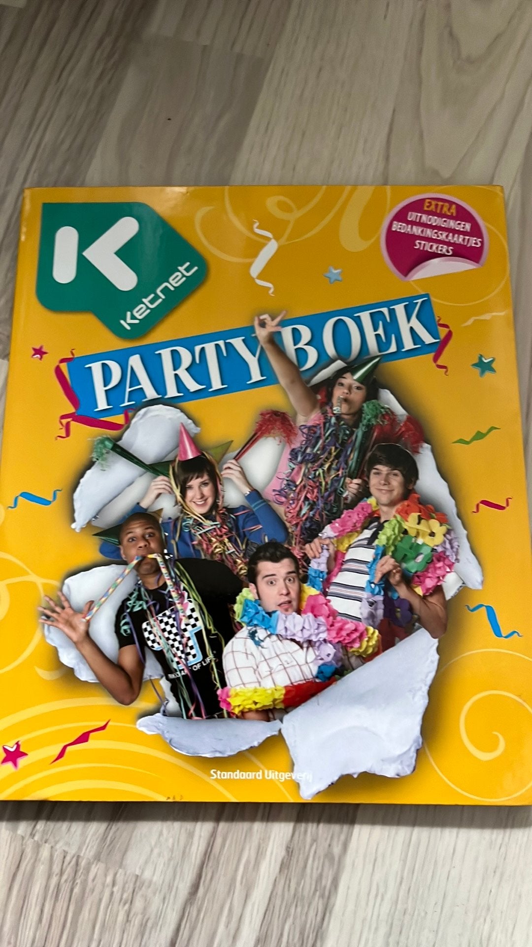 Ketnet partyboek, Enlèvement, Neuf