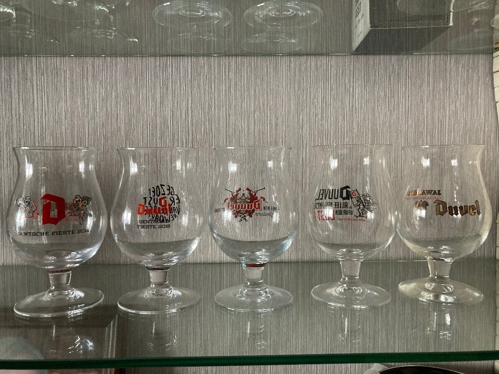 duvelglazen, Ophalen, Zo goed als nieuw, Glas of Glazen, Duvel