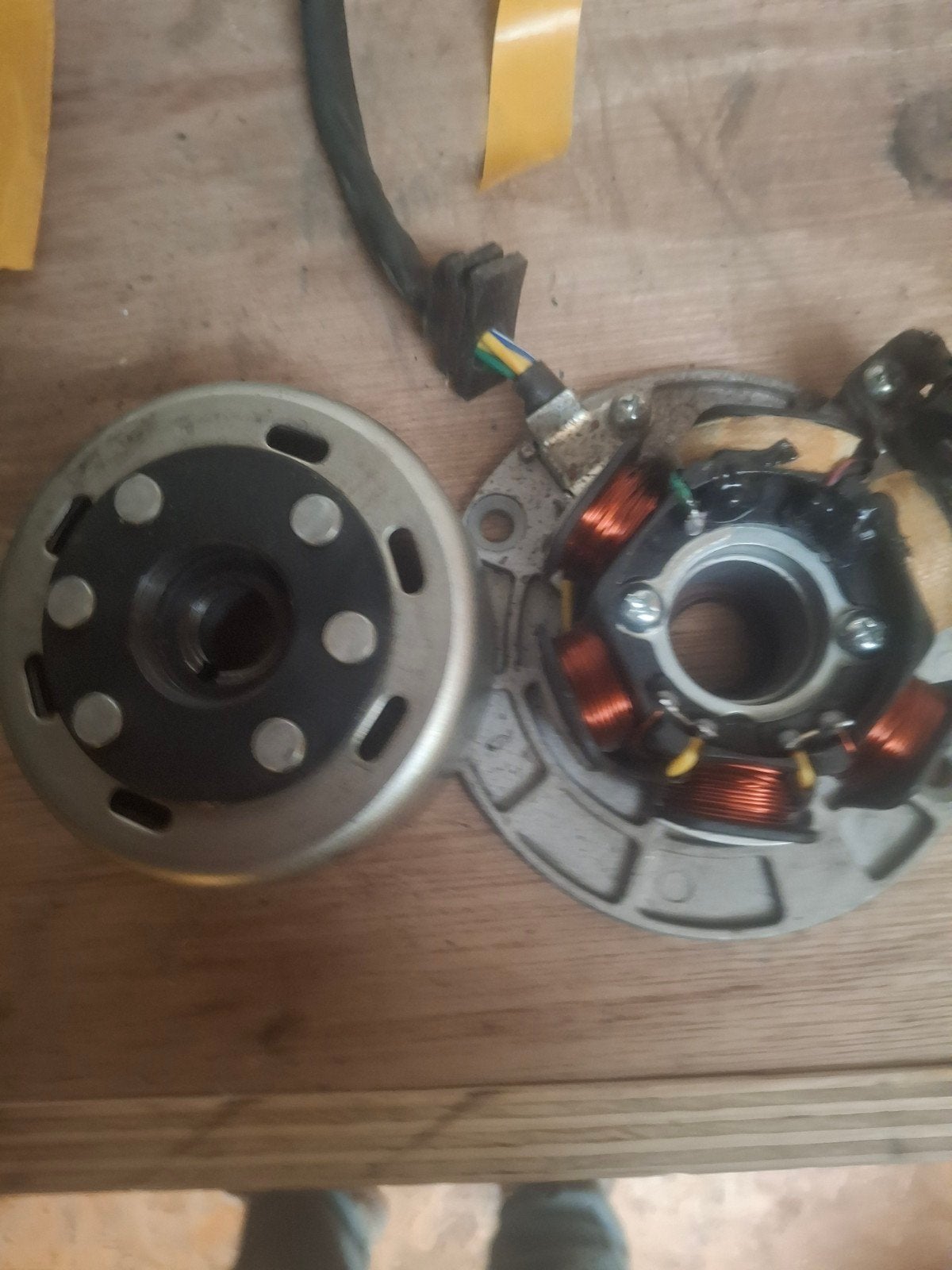 Verlicht vliegwiel nieuw, Fietsen en Brommers, Ophalen