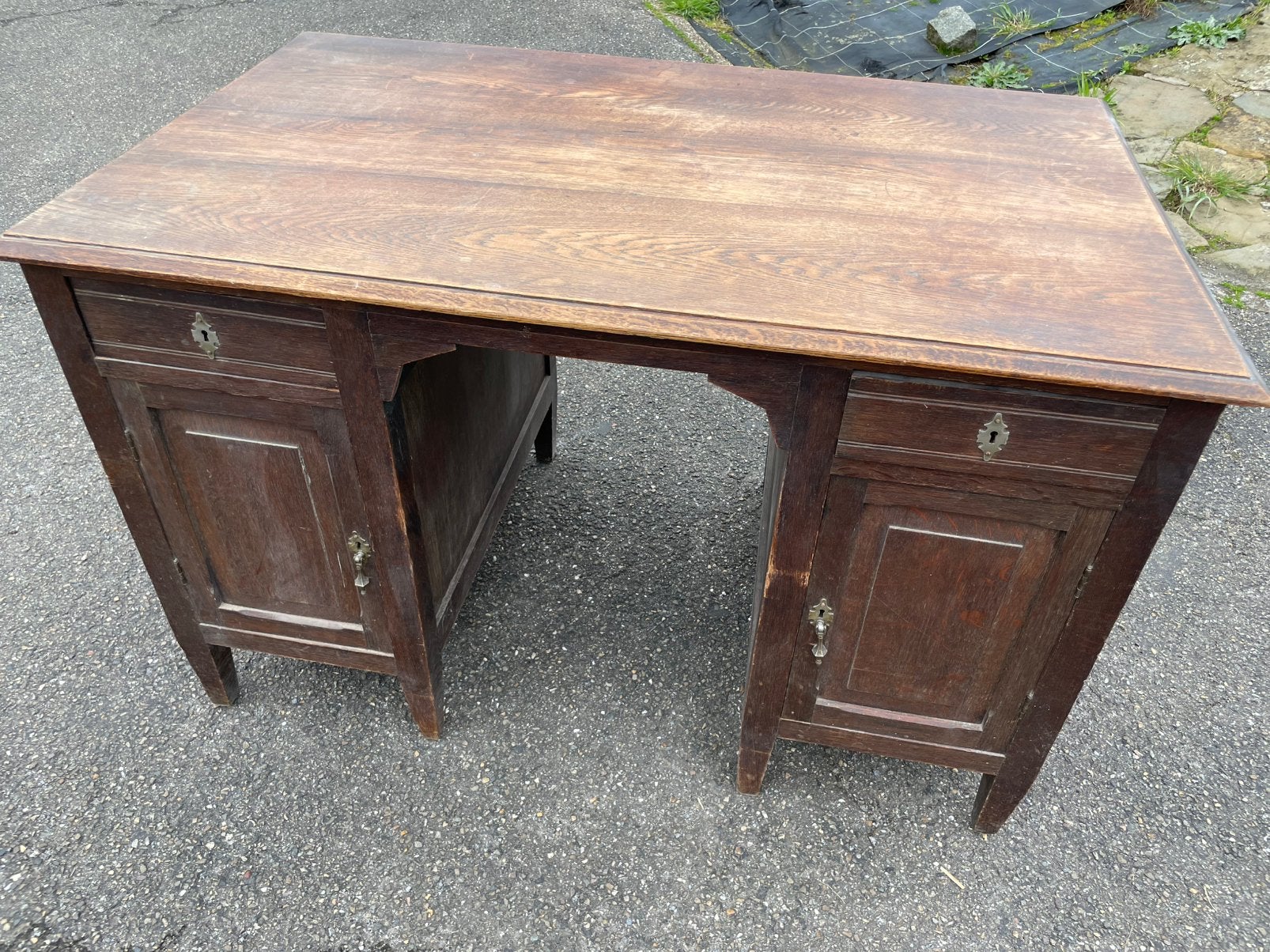 Bureau avec tiroirs, Enlèvement, Utilisé