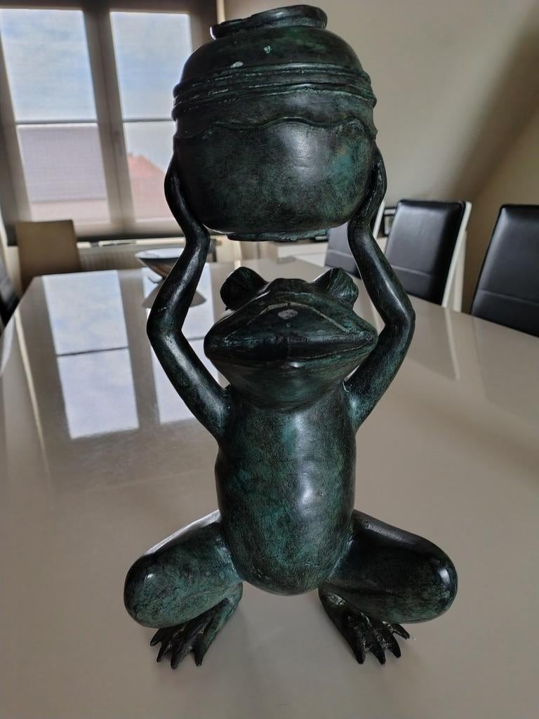 Bronzen kikker, Huis en Inrichting, Ophalen