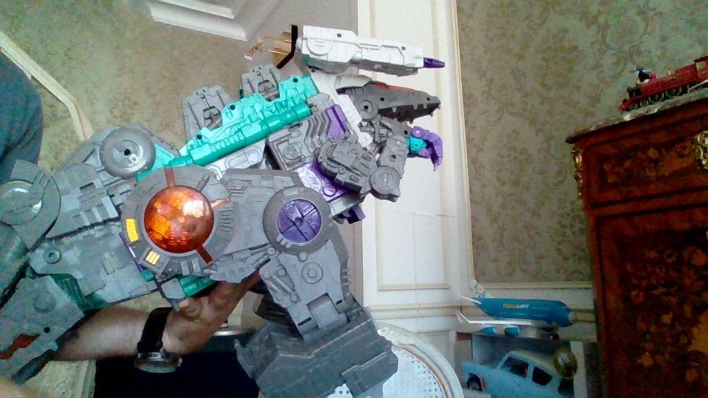 Tryticon titan , transformers, Enlèvement