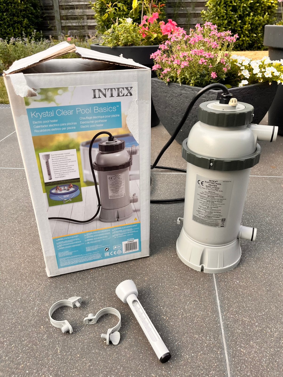 Zwembadverwarmer Intex, Tuin en Terras, Zwembad-toebehoren, Ophalen, Gebruikt, Verwarming