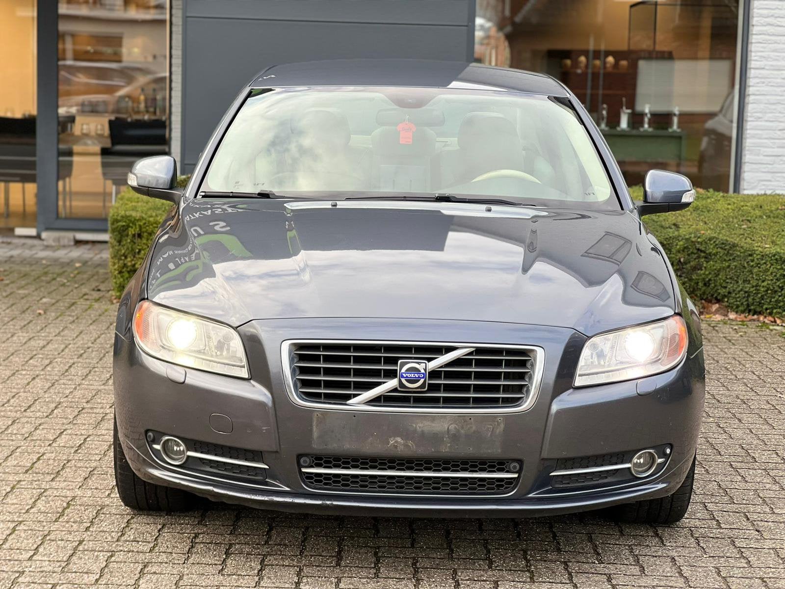 Volvo S80 1.6 diesel, Auto's, 4 deurs, Beige, Blauw, Leder