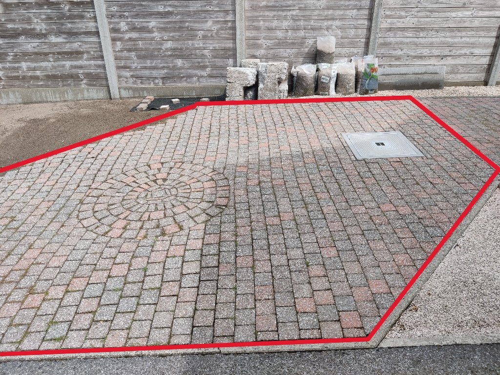 NOG 3 á 4 m² Klinkers “Bright & Light Rustiek” afm. 10/10/4, Enlèvement, Utilisé
