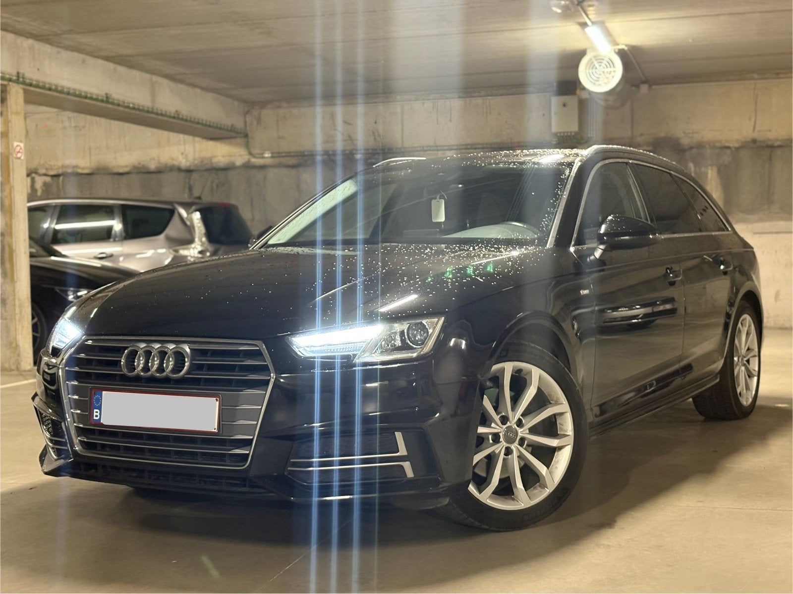Audi A4 2018 automaat benzine, Auto's, Automaat, Zwart, A4, Zwart