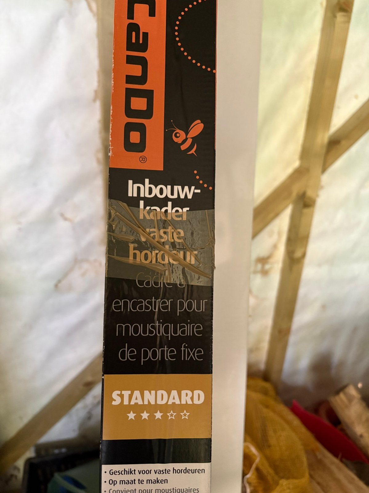 Pakket voor kader hordeur (Cando, geopend maar ongebruikt), Doe-het-zelf en Bouw, Ophalen, Kunststof, 80 tot 100 cm, Hordeur