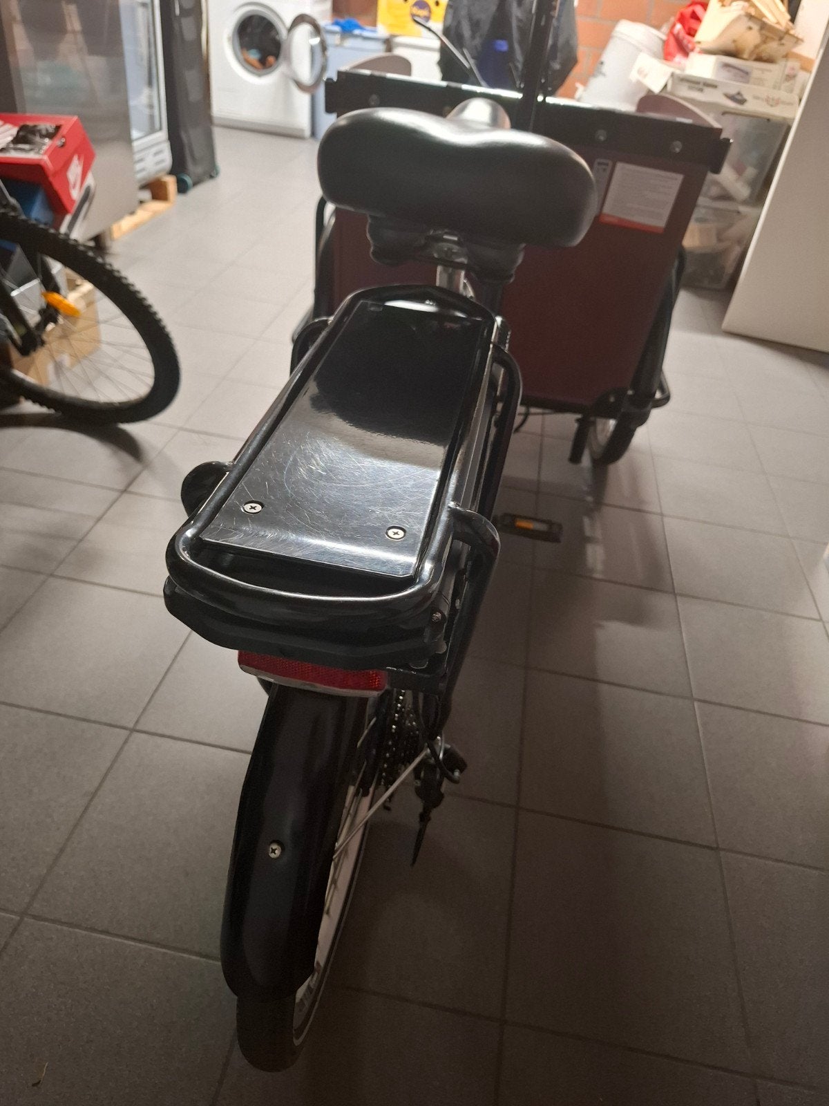 Topkoopje! Electrische bakfiets, Ophalen