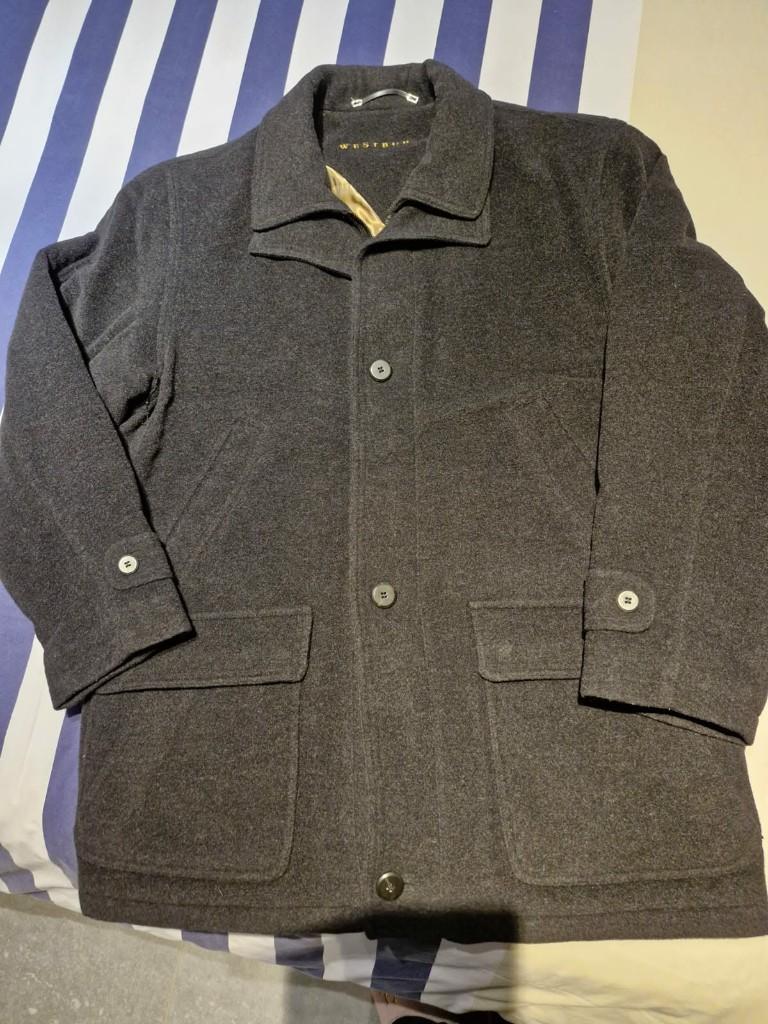 Winterjas heren, Gris, Enlèvement ou Envoi, Westbury, Taille 52/54 (L)