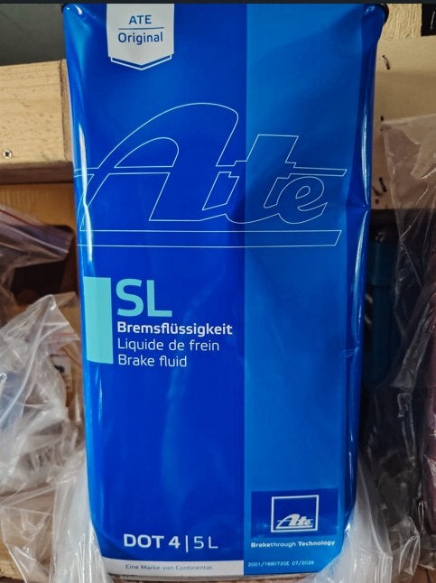 Bidon d'huile de frein ATE SL DOT4 - 5 litres, Enlèvement