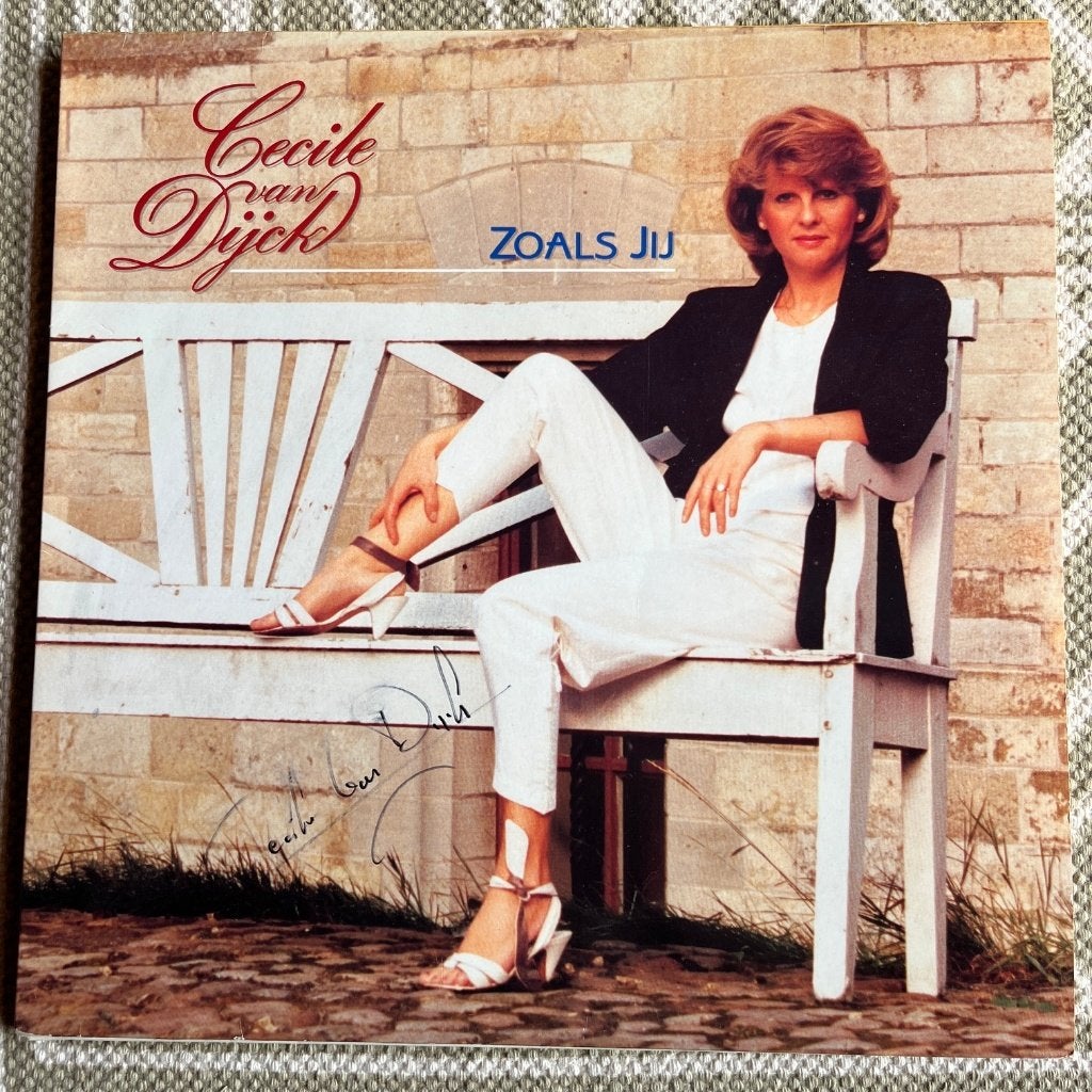Cecile Van Dijck – Zoals Jij, Cd's en Dvd's, Gesigneerd, Ophalen of Verzenden, Gebruikt, LP