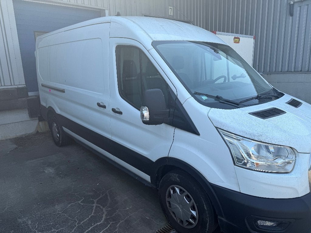 ford transit, Auto's, Bestelwagens en Lichte vracht, 4 deurs, Parkeersensor, Overige bekleding, Wit
