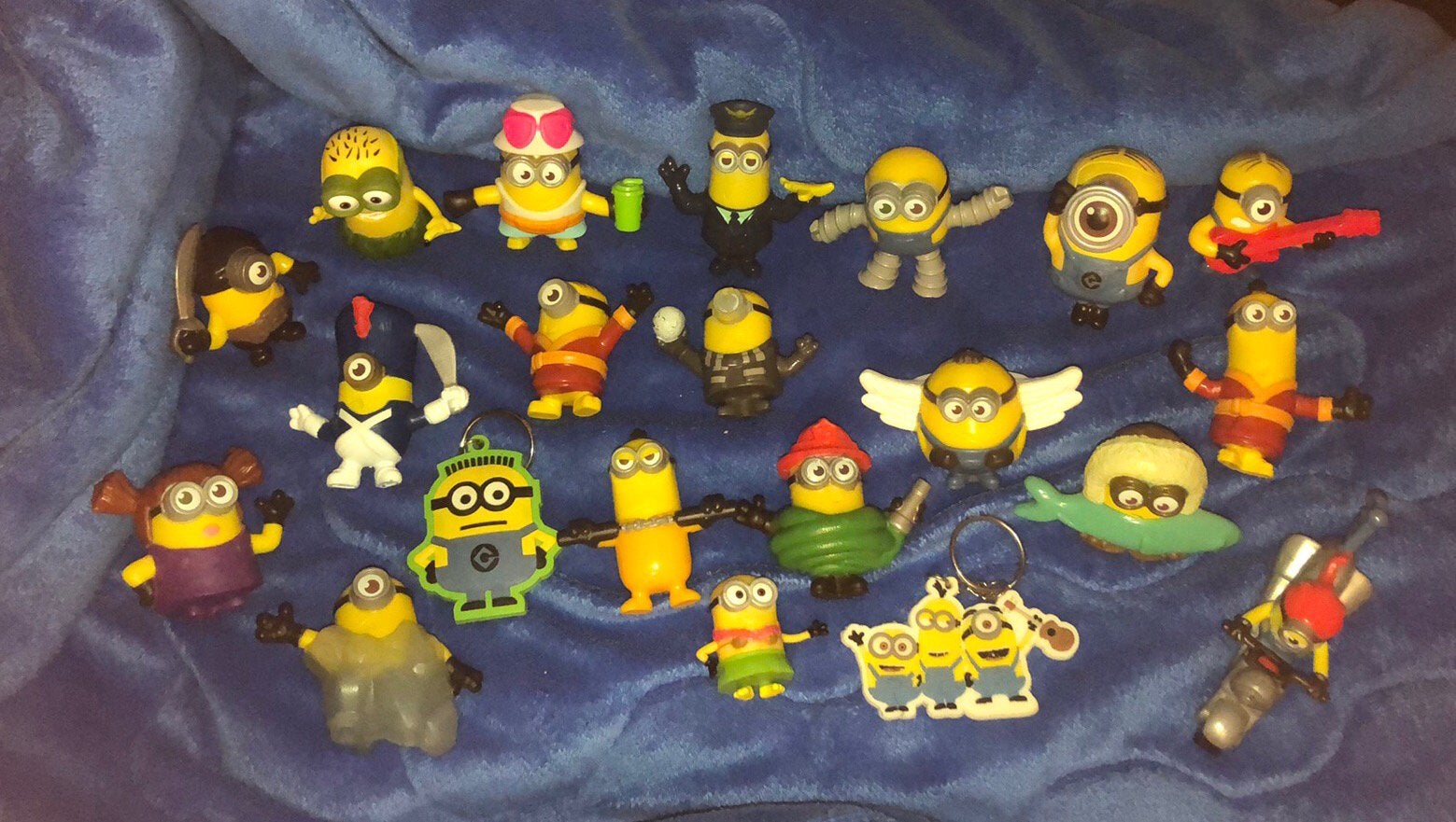 19 Minions + 2 sleutelhangers/set voor 15€, Verzamelen