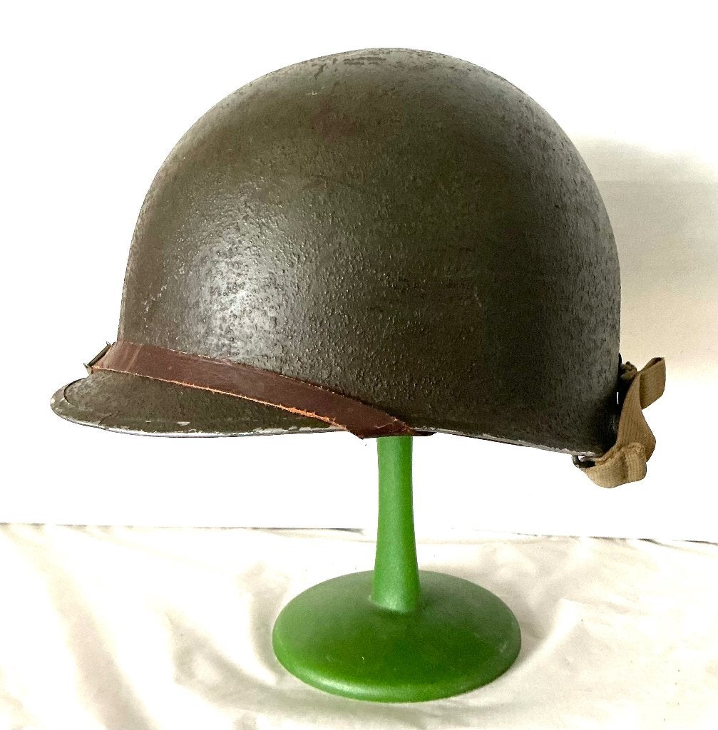 US WWII WO2 Helm helmet ST. CLAIR liner, Verzamelen, Ophalen of Verzenden