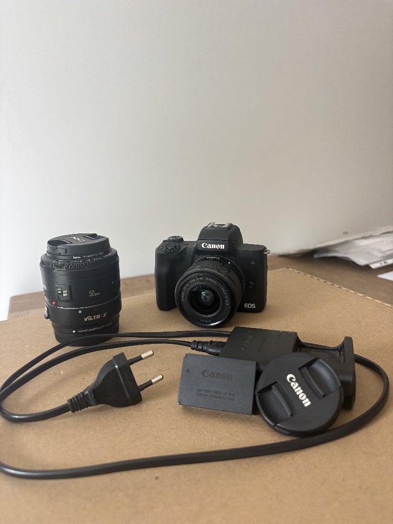 Canon EOSM50, Ophalen, Zo goed als nieuw, Camera, Canon