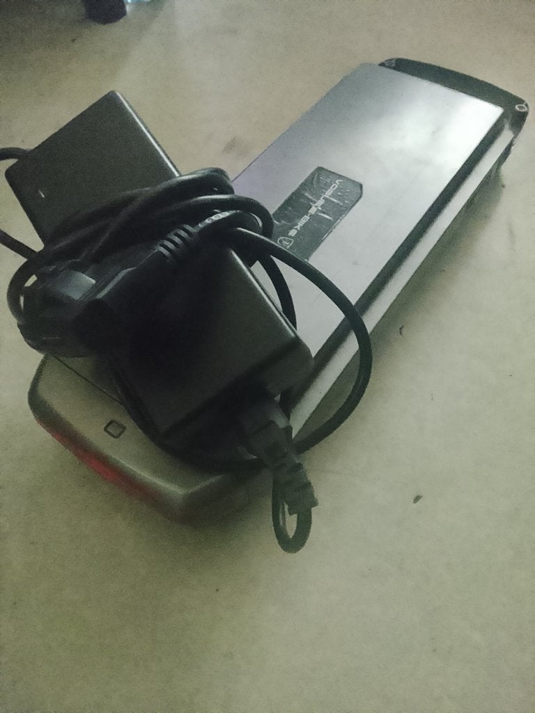 Lader-batterijslede vogue troy, Ophalen, Gebruikt