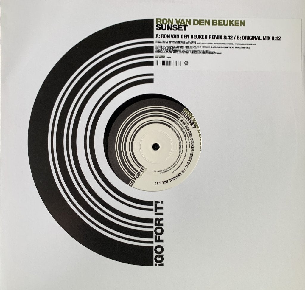 Ron Van Den Beuken – Sunset, Cd's en Dvd's, Vinyl | Dance en House, Ophalen of Verzenden, Trance