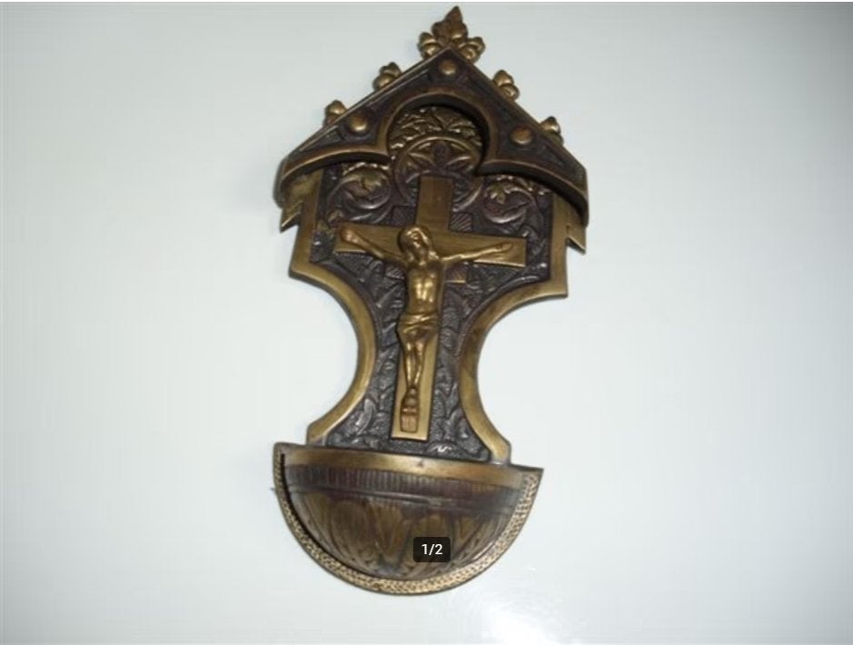 Oud wijwatervat, Ophalen