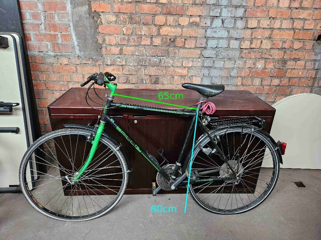 Bianchi Spillo Verde vintage fiets - te renoveren, Fietsen en Brommers, Fietsen | Racefietsen, Gebruikt, Dames, Overige merken