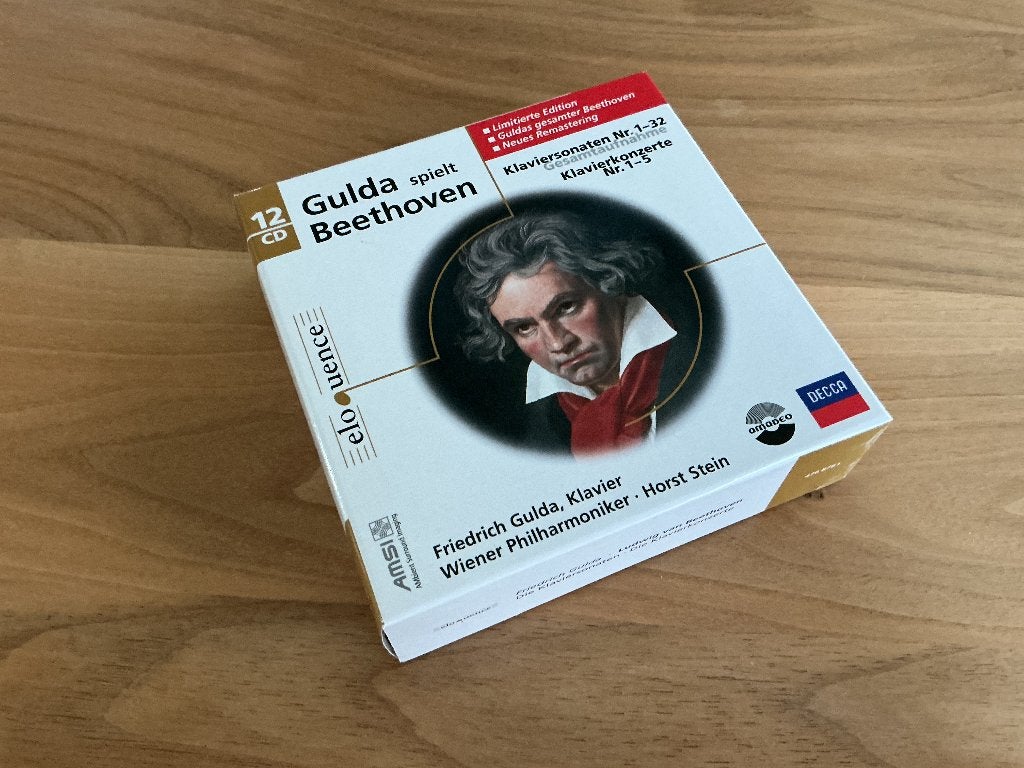 Gulda / Beethoven / Complete klaviersonaten en concerten., Enlèvement ou Envoi, Coffret, Comme neuf, Romantique