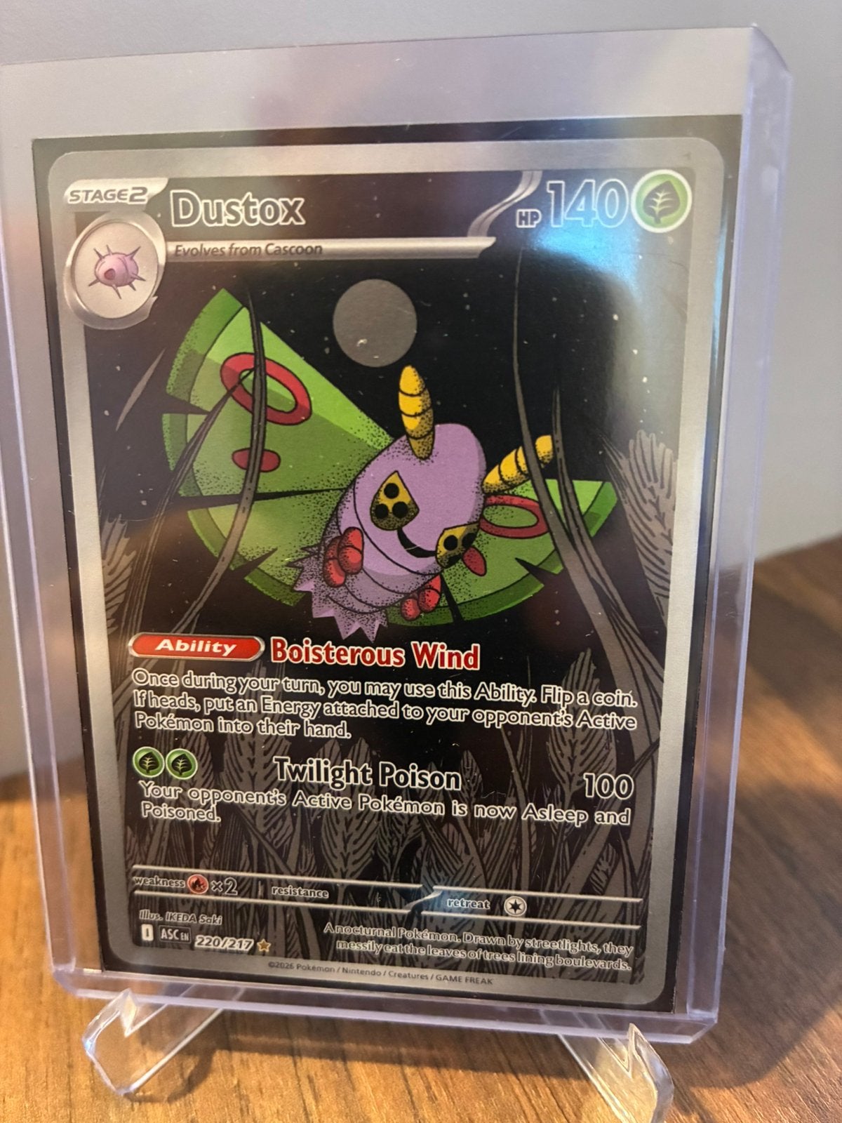 Pokemon dustox ascended heroes, Ophalen of Verzenden, Zo goed als nieuw, Booster