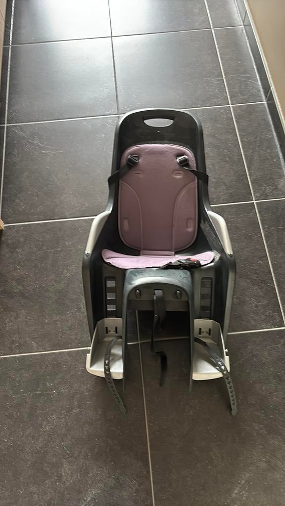 Fietskinderstoel, Ophalen, Achterzitje, Voetsteuntjes, 9 t/m 18 kg