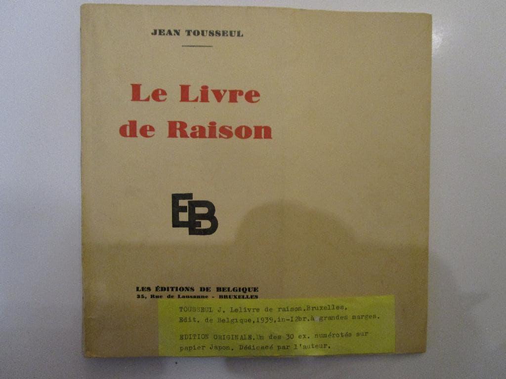 Oeuvre de l'auteur Jean Tousseul, Enlèvement, Utilisé