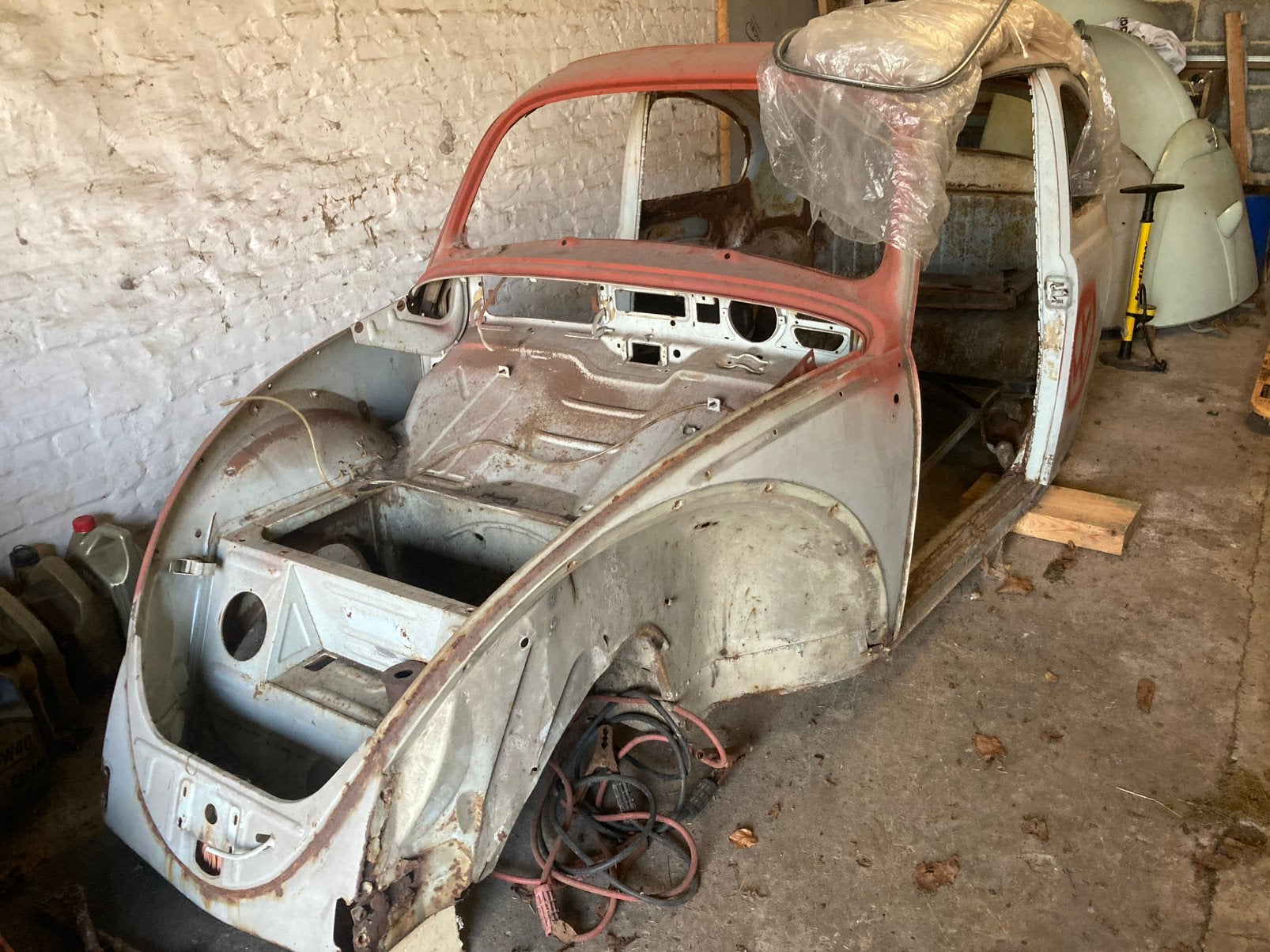 Vw kerver ragtop project, Auto's, Volkswagen, Particulier, 2 deurs, Handgeschakeld