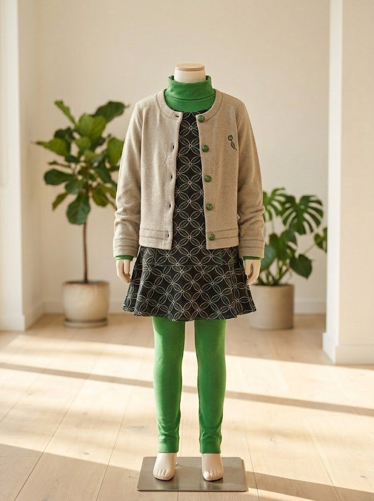 Prachtige 4-delige complete outfit: GYMP maat 140, Kinderen en Baby's, Meisje, Ophalen of Verzenden, Zo goed als nieuw, Setje
