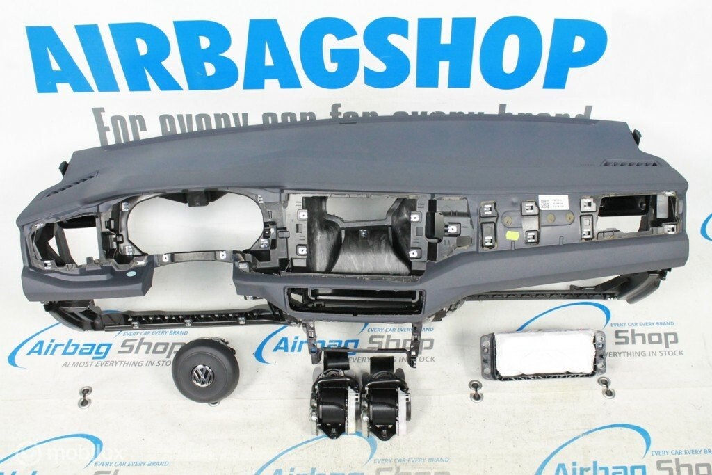 Airbag kit Tableau de bord bleu VW Polo GTI, Autos : Pièces & Accessoires, Enlèvement ou Envoi, Utilisé