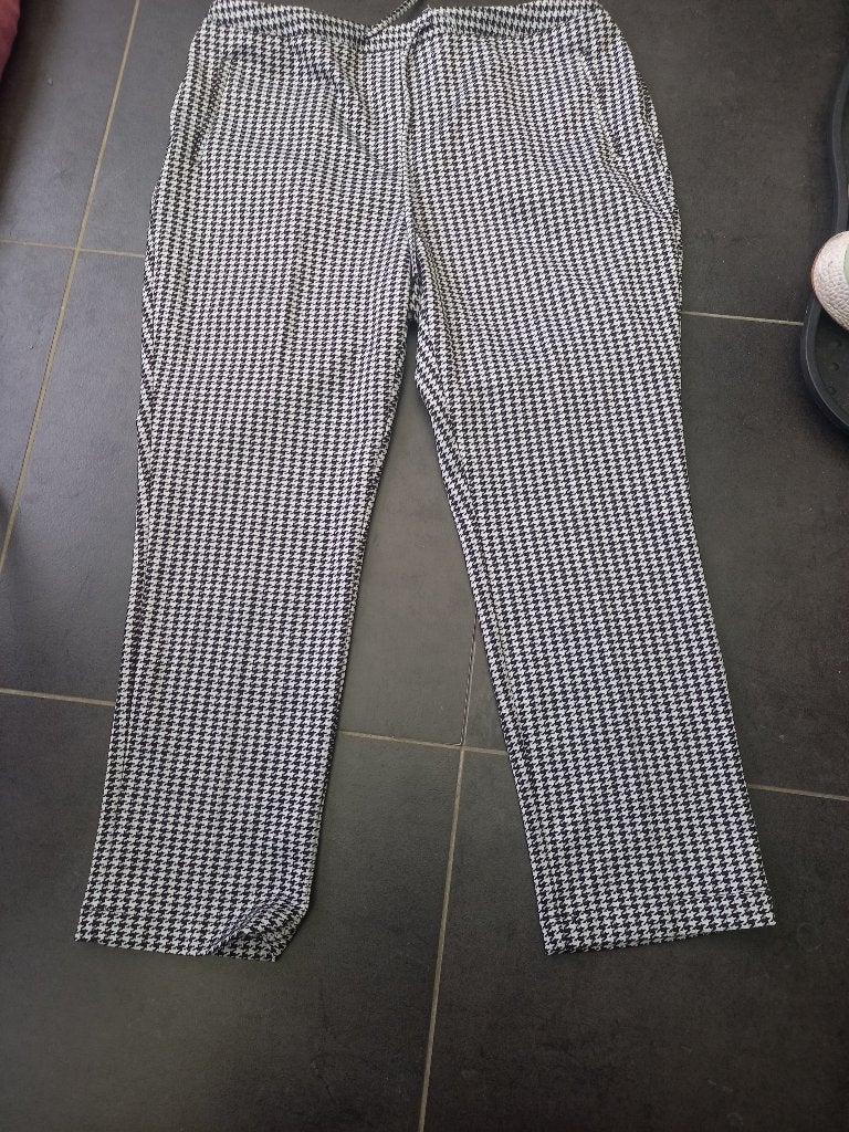 pied de poule damesbroek, Maat 46/48 (XL) of groter, Ophalen of Verzenden, Zo goed als nieuw, Lang
