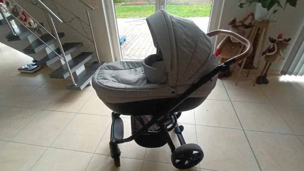 poussette quax pris d'achat 1200 euros avec base isofixe, Enfants & Bébés, Poussettes & Combinaisons, Pneus, Autres marques, Enlèvement