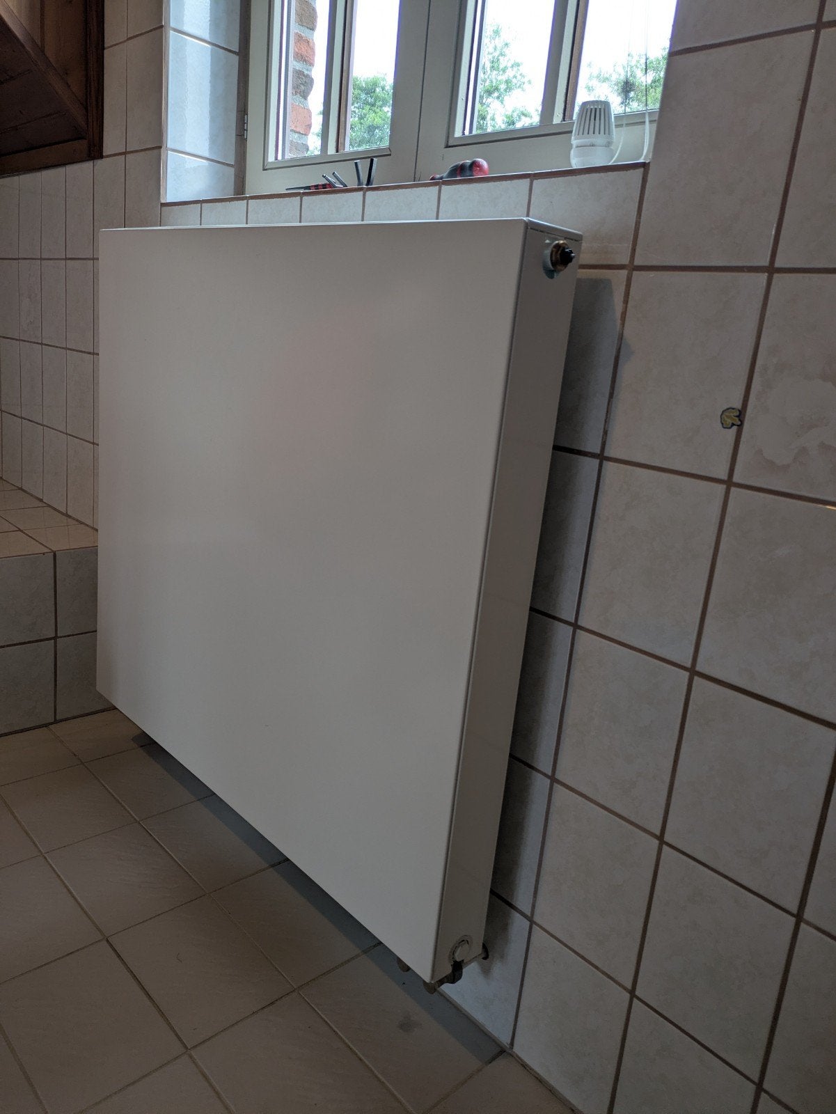 Paneelradiator L1000xH900 T22 vlak, Ophalen, Gebruikt