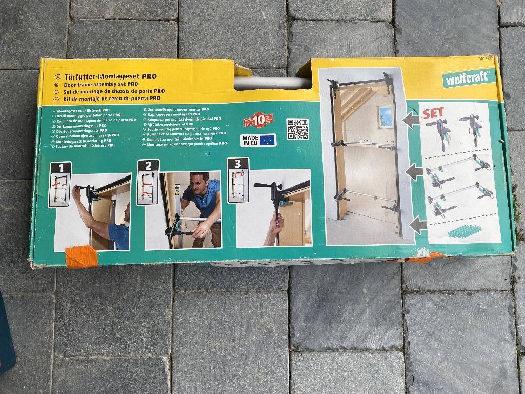 Wolfcraft deurkozijn montageset, Doe-het-zelf en Bouw, Ophalen, Zo goed als nieuw