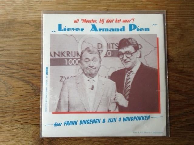 single frank dingenen & zijn 4 windpokken, CD & DVD, Vinyles Singles, En néerlandais, Enlèvement ou Envoi