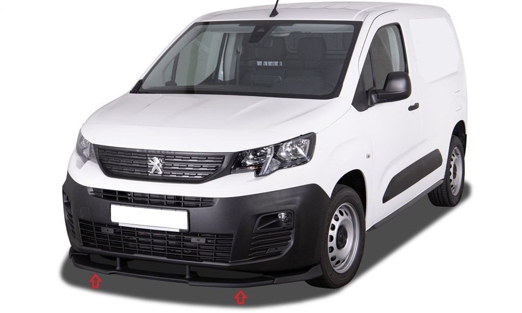 Voorbumperspoiler Peugeot Partner | Frontsplitter Peugeot, Ophalen of Verzenden