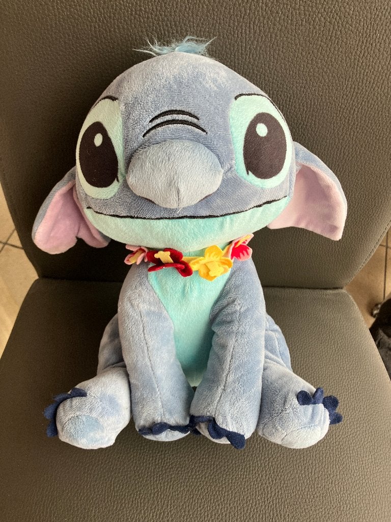 Disney knuffel Stitch hawai bloemenslinger, Enlèvement ou Envoi, Autres personnages, Peluche