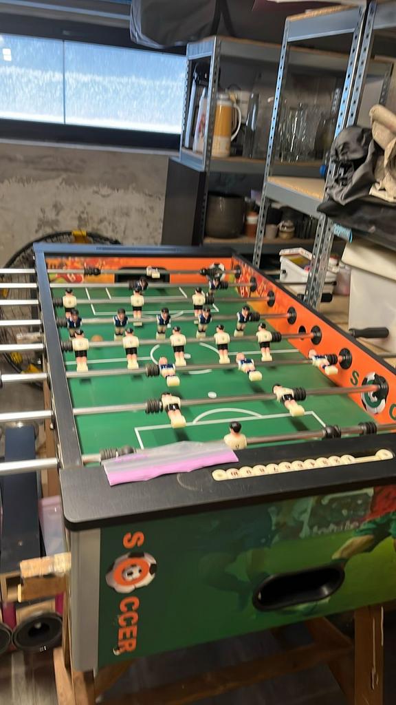 Voetbaltafel te koop, Enlèvement, Comme neuf