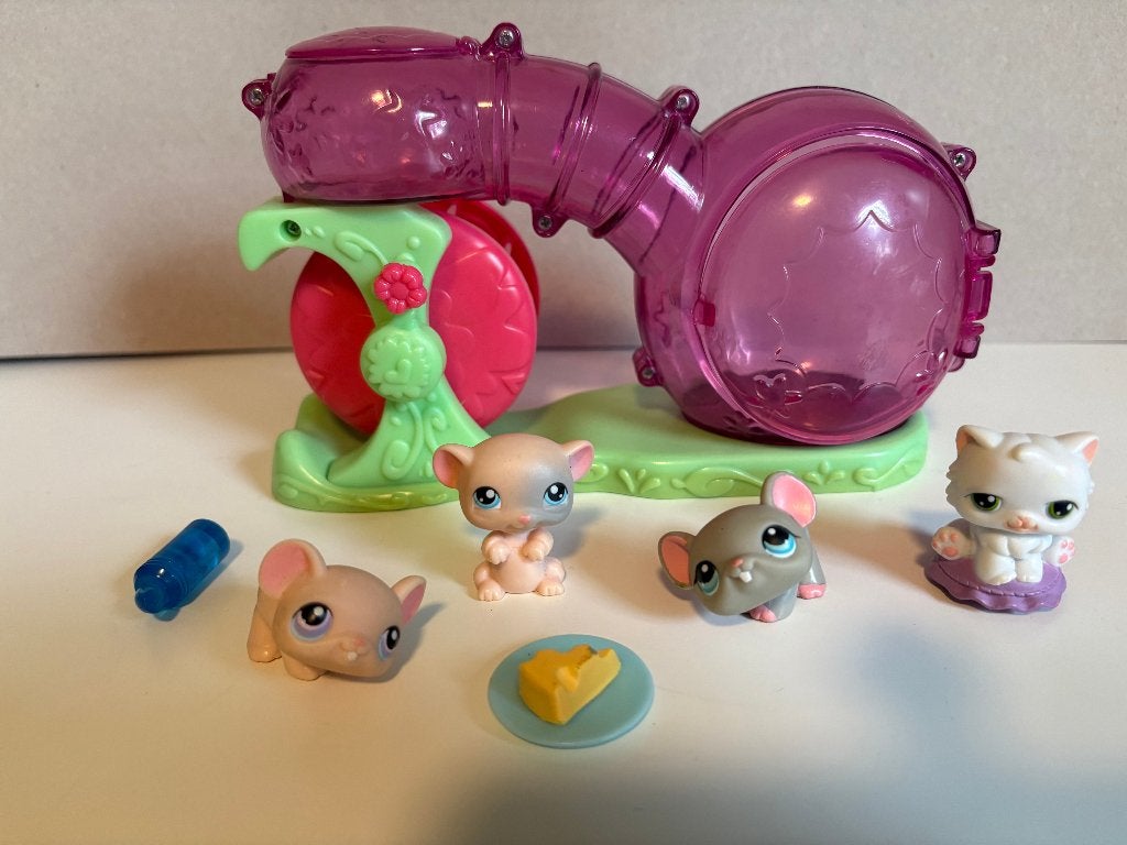 Littlest Petshop Merry Mice Muizen, Enlèvement ou Envoi, Utilisé